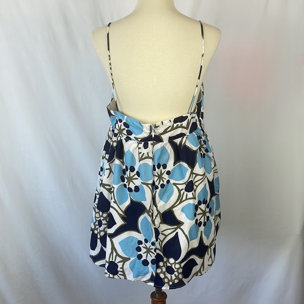 J. Crew Floral Camisole with Removable Empire Waist Tie - Size 8 - Picture 7 of 16